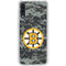 NHL Boston Bruins Camo Galaxy A50 Clear Case